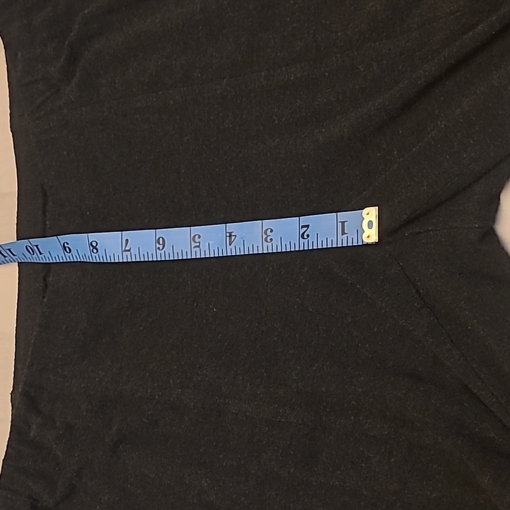 LIKE NEW Eileen Fisher Charcoal Grey Pull on Pants with Elastic Waist - Picture 6 of 11